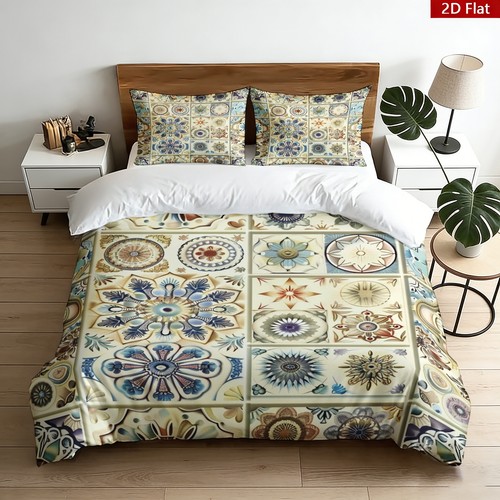Vintage moroccan tile print - moroccan,