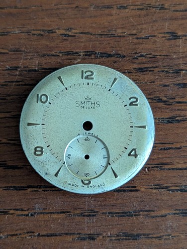Smiths deluxe watch dial - watch,