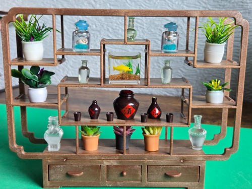 Doll house modem oriental - doll,