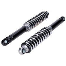 340mm Sport Struts Black Chrome for Kreidler, Hercules, Mokick and Moped