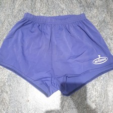 Boys/ Mens Gymnastics/ Trampoline blue shorts 36in