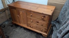 Solid pine low sideboard
