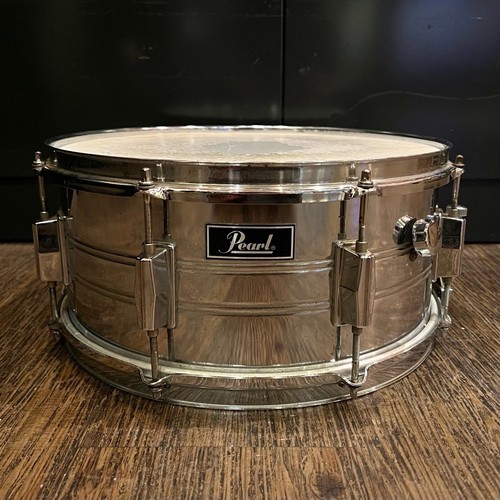 Pearl steel snare drum - drum, 14