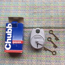 Chubb Battleship 1K11 High Security Padlock.