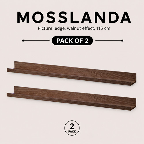 Ikea mosslanda picture ledge - picture,