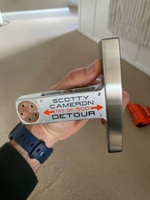 scotty cameron 1st of 500 detour putter, 34 inch RH new not used with headcover