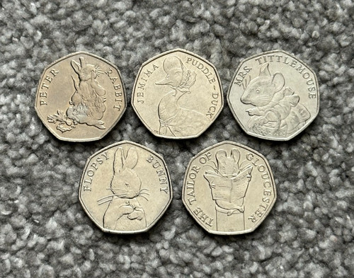 Beatrix potter 50p - potter, pence