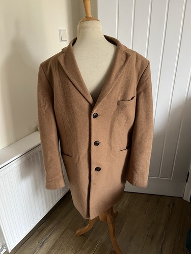Men camel overcoat - men’s,