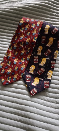Simpsons ties novelty - 2, ties.