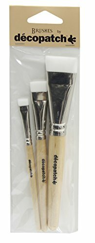 Decopatch nylon brushes - nylon, hog