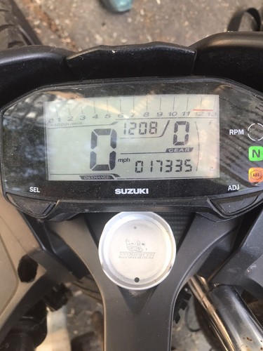 Suzuki gsxr 125 2018 - 2018, clocks
