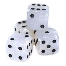 14mm Spot Dice - PEARL White -