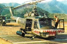 WW2 Picture Photo UH-1 Huey of the 174th Assault Helicopter Company 3447