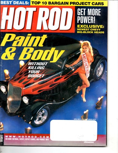 Hot rod magazine april 2002 - april,
