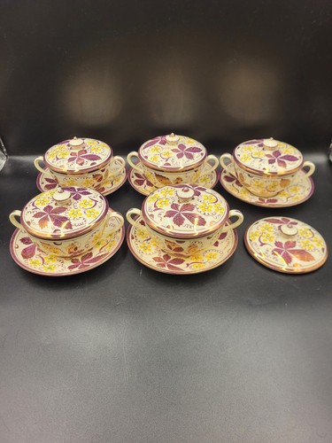 Set 1930s gray pottery - set, of