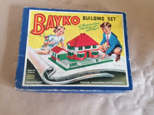 Bayko vintage 1950s building - bayko,