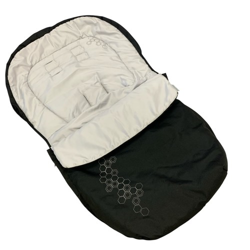 Mamas papas black footmuff - &,