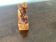 Chinese Jade Hand Carved Stone Stamp