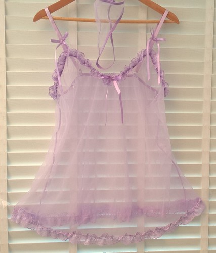 Sexy very sheer lilac - sexy, lace