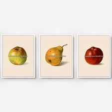 Triptych Set of 3 Kitchen