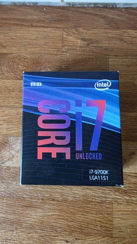 Intel core 9700k - i7-9700k, 3.6ghz