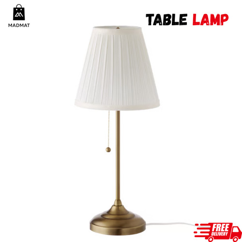 Ikea årstid brass - table, lamp
