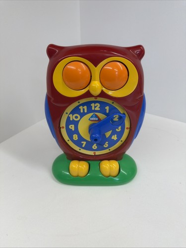 Owl clock early learning - clock,
