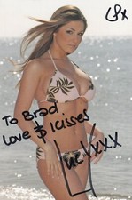 Lucy Pinder Autographed Hand