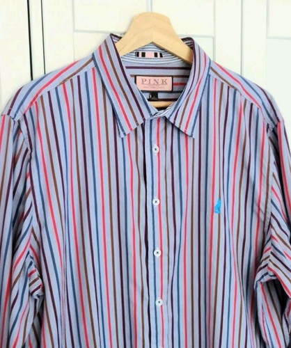 Thomas pink shirt large - pink,