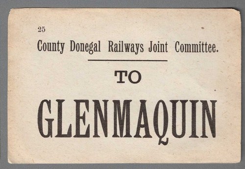 County donegal railways joint - donegal,