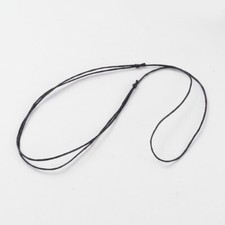 Adjustable Wax Cotton Slide Cord Necklace 1mm UK