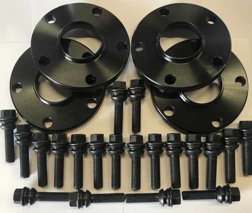 15mm black alloy - 15mm, spacers