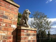 NEW~Pair Of Proud Lions~Garden
