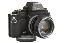 Canon 'New' F-1 35mm SLR Camera, with Canon 50mm f/1.4 FD Prime Lens