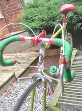 Legnano road bike 1960s Campagnolo.Milremo Mafac Tiger Mavic Monthlery mint