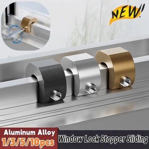 Sliding door window lock - sliding,