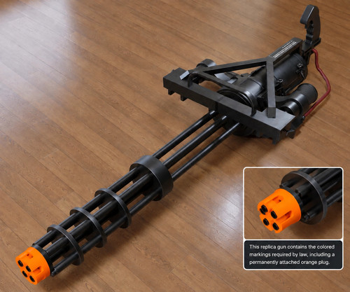 Printed m134 minigun prop - m134,