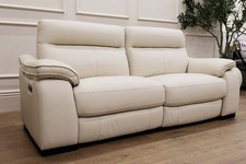 SHERBORNE TRIPLE Power Reclining/Power Headrest/Pwr Lumbar Support 3 Seat Sofa