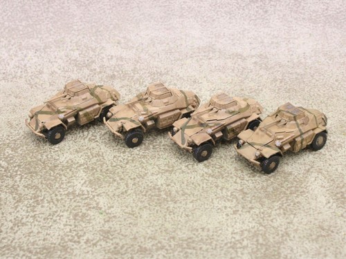 15mm ww2 german sdkfz - 222, x4