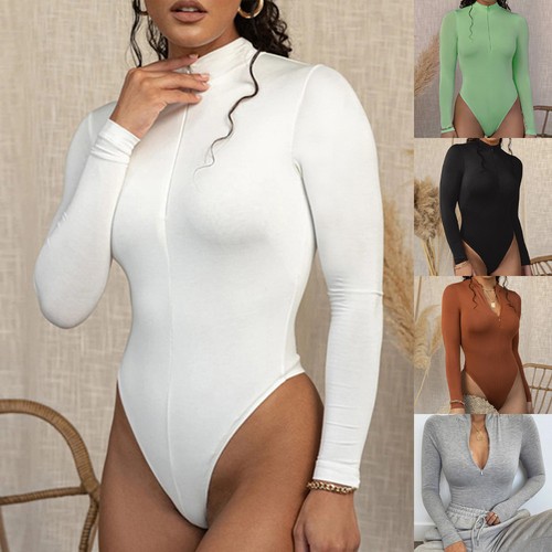 Ladies long sleeve leotard - long,