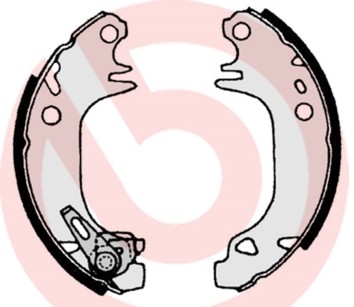 Brembo 513 brake shoe set - brake,