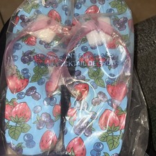 Avon Berry Print Flip Flops 