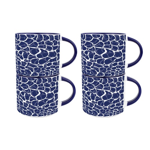 Water reflections ceramic mugs - water,