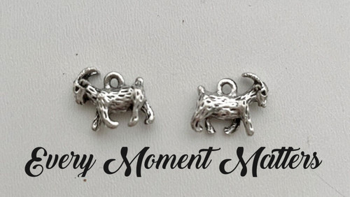 Tibetan silver goat - x,