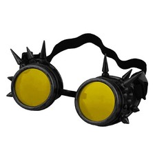 Steampunk goggles black with - steampunk,