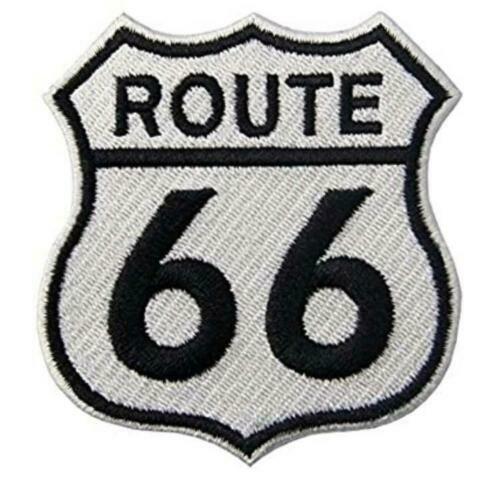 Route road sign embroidered - route,
