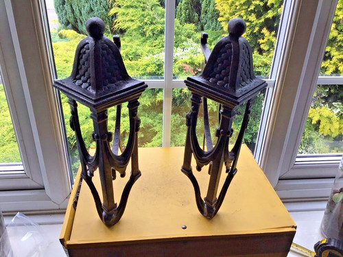 Antique fireplace fender - antique,
