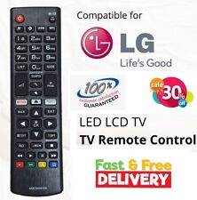 LG REMOTE CONTROL REPLACEMENT THAT WORKS WITH ALL LG TV MODELS NEW/OLD UK Stock