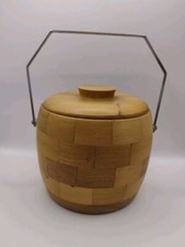 Vintage Wooden Ice Bucket