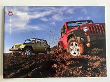 JEEP WRANGLER Rubicon Unlimited Sport Sahara 2.8 CRD 3.8 V6 UK Brochure Apr 2007
